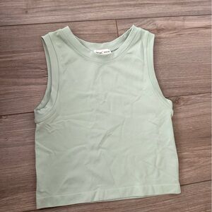 Moa Moa Light Green Athletic Top